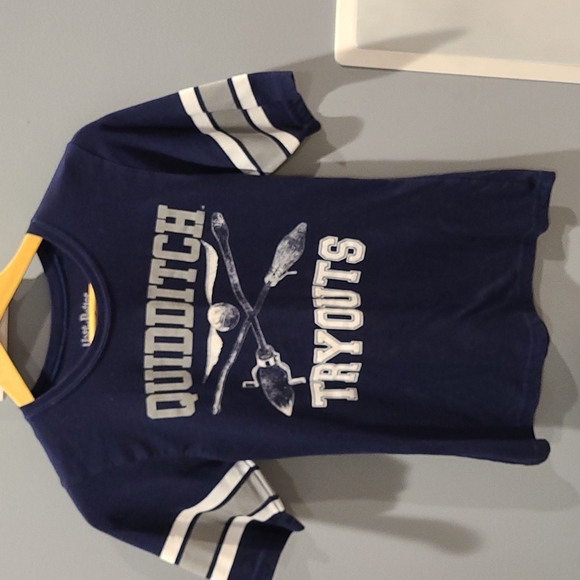 Harry Potter Quidditch Tryouts Tee Sz. M - Picture 1 of 5